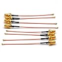 CORONIR 8PCS 20CM IPX/UFL to RP-SMA Female Extension Cord Antenna WiFi Pigtail Cable IPEX U.FL IPX Connector to RP-SMA Female Jack Plug RG178 Coax