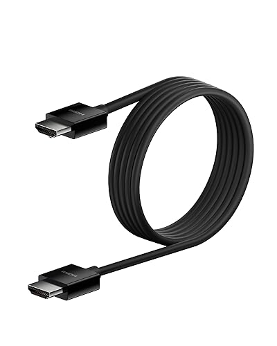 Belkin Ultra HD HDMI 2.1 Cable 6.6ft/2M, 4K Ultra High Speed HDMI Cable, 48Gbps HDMI 2.1 Cord, Dolby Vision HDR & 8K @60Hz, 10K Streaming - Compatible