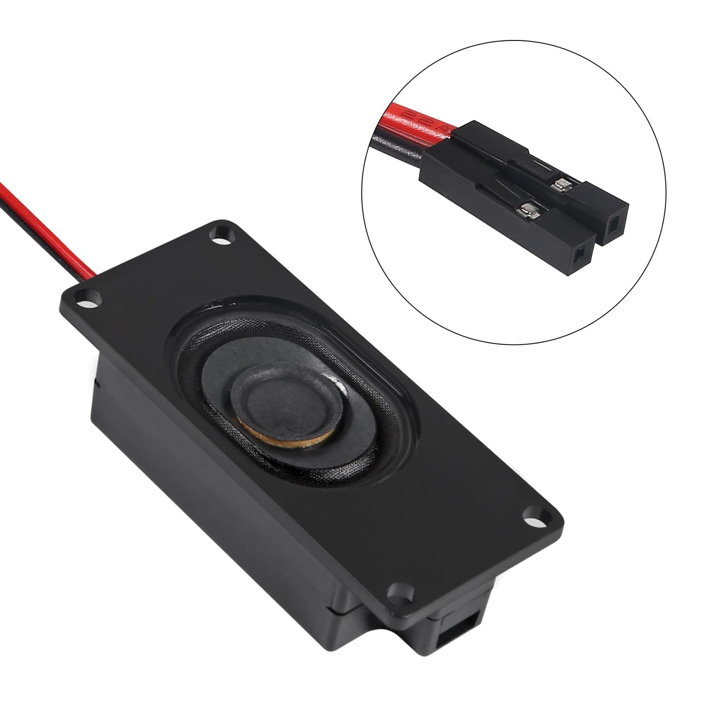 AITIAO 6pcs Speaker 3 Watt 8 Ohm Single Cavity 8ohm 3w Mini Speaker with Separating Interface Full-Range Cavity Mobile Portable Advertising Machine