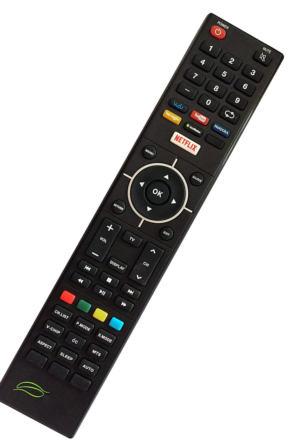 Replacement SEIKI Smart TV Remote Control for Seiki SE32HY19T Smart tv Remote with Netflix VUDU YouTube Pandora Keys