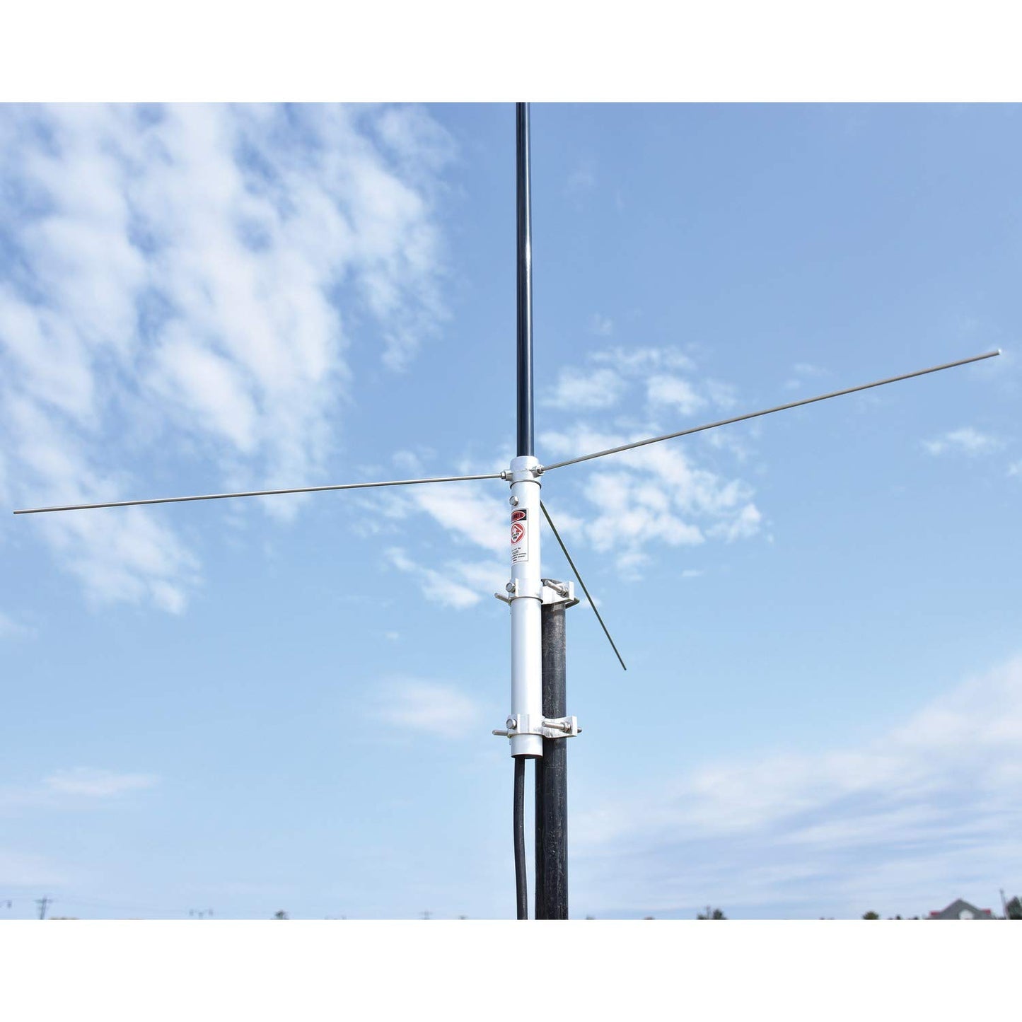 Tram 1487-B 200-Watt 134 MHz to 184 MHz VHF Black Fiberglass Base Antenna with 50-Ohm UHF SO-239 Connector, 4-Feet 10-Inches Tall