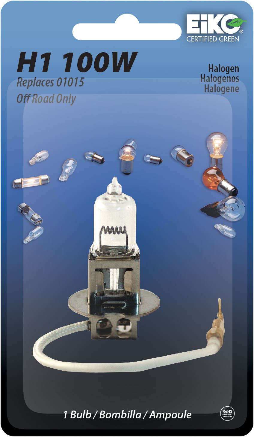 Eiko 01015-BP H3 Series Halogen Lamp (Pack of 1)