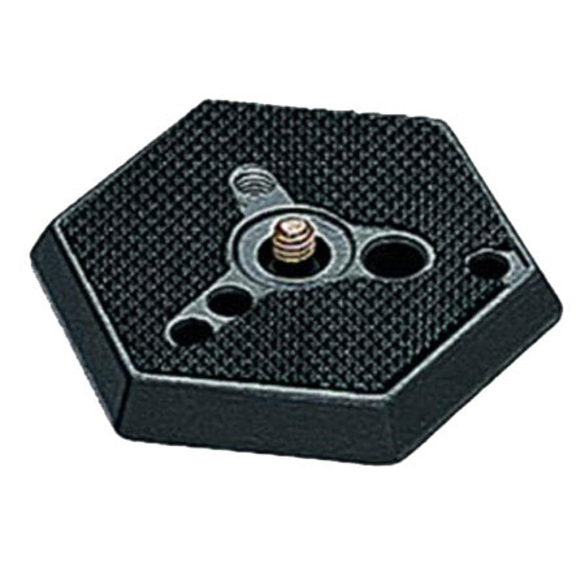 Manfrotto 030- 38 Replacement Hexagonal Quick Release Mounting Plate with 3/8 Thread