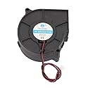 uxcell DC12V 75mmx75mmx30mm DC Brushless Turbine Blower Cooler Cooling Fan