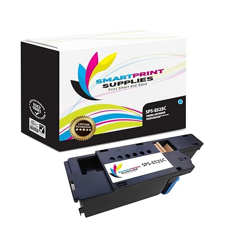 Smart Print Supplies Compatible Toner Cartridge Replacement for Dell E525W Printers (Black, Cyan, Magenta, Yellow) - 5 Pack