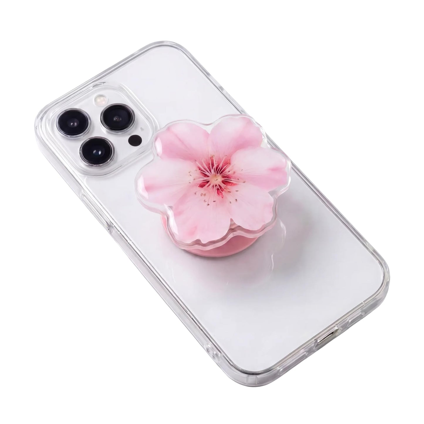 Phone Grip for MagSafe, Magnetic Holder, Strong Magnet, Phone Stand - Flower Shape Aesthetic Design
