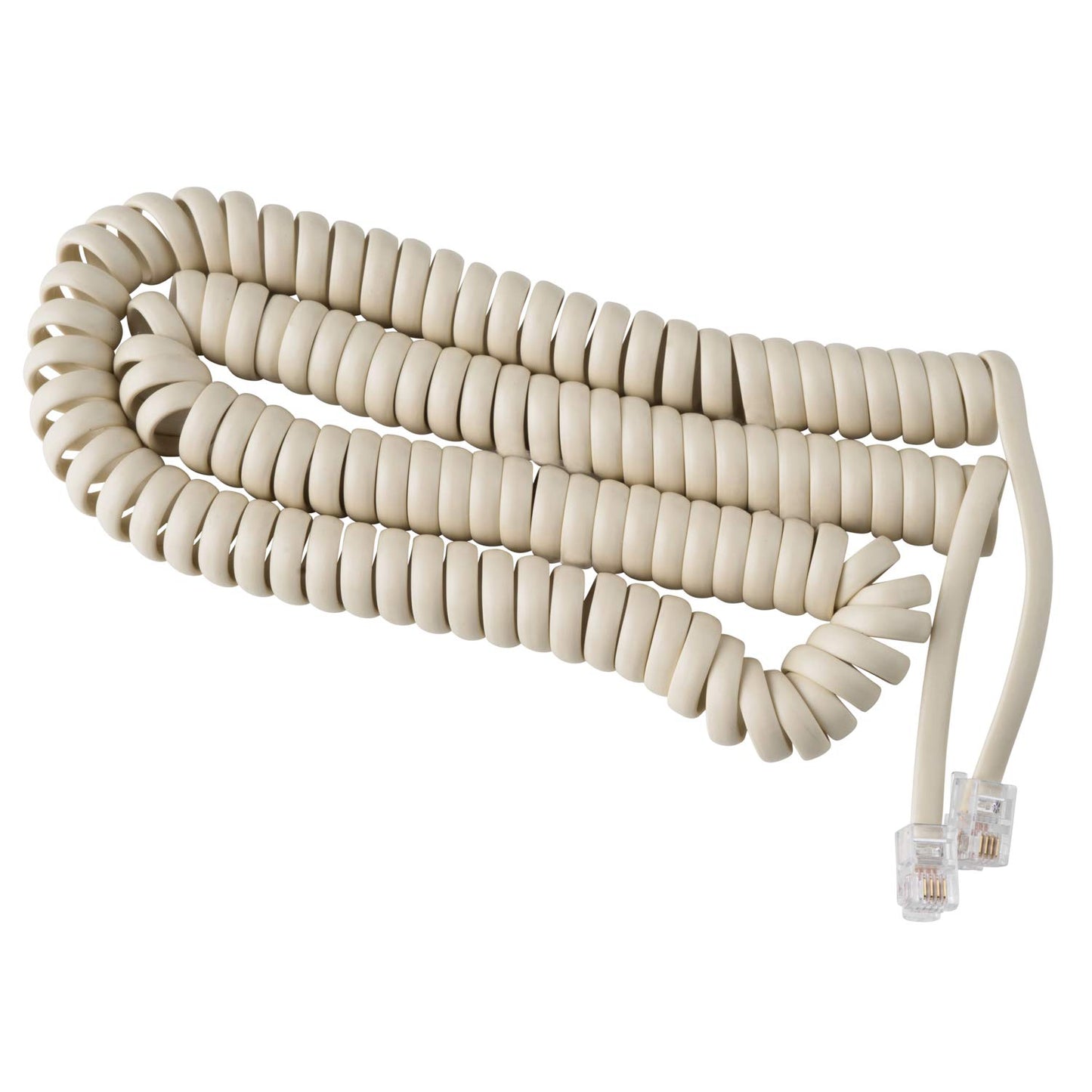iSoHo Phones: Phone Cord for Landline Phone - Tangle-Free, Handset Curly Telephones Land Line Cord - Easy to Use + Excellent Sound Quality - Telephone