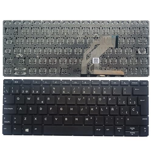 Laptop Replacement Keyboard Compatible for HP Probook 430 G6 435 G6 Spanish Layout
