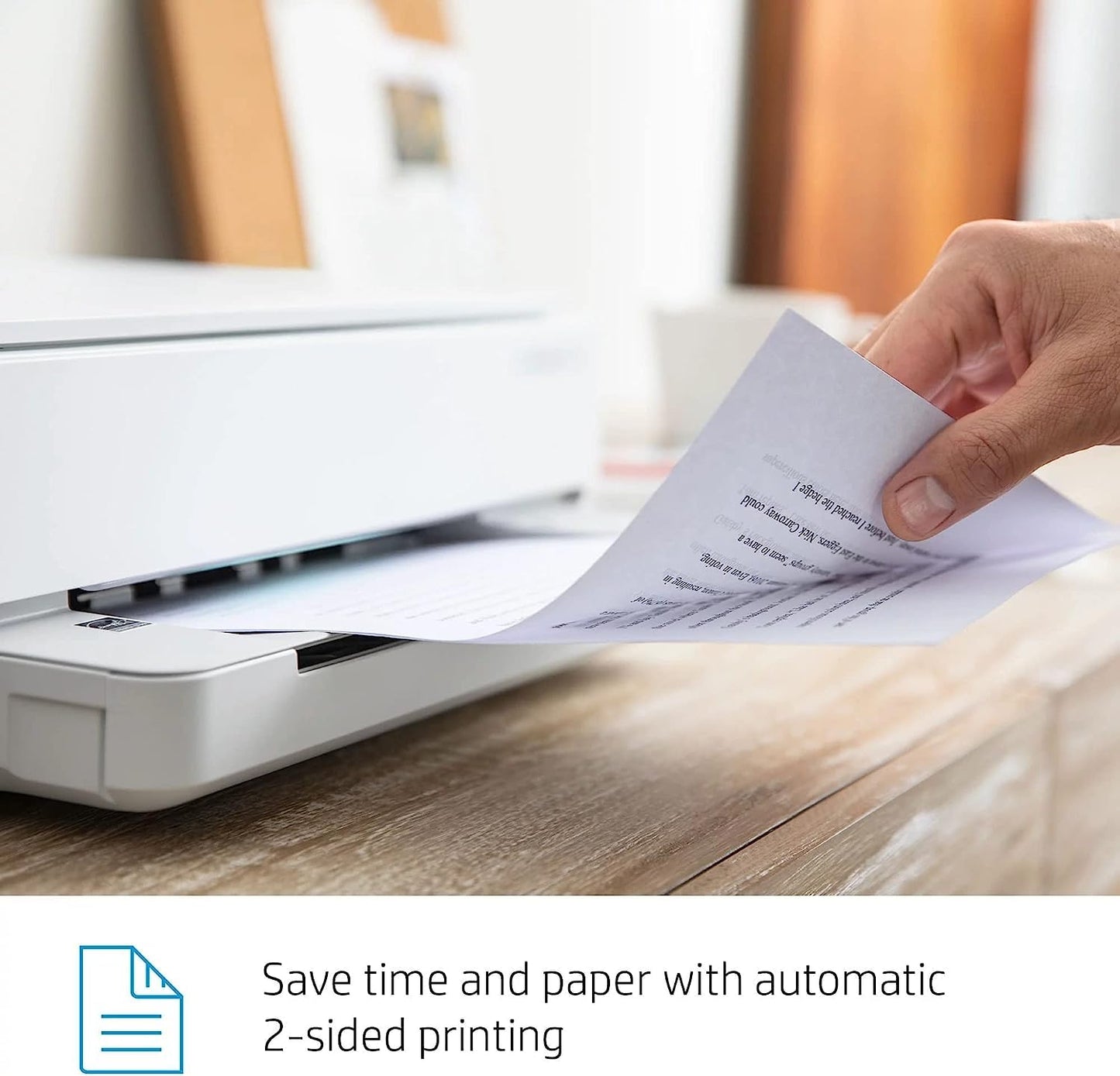 HP Envy 6052e All-in-One Wireless Color Inkjet Printer, Print Copy Scan, 2-Sided Printing, WiFi USB Bluetooth Connectivity, Instant Ink Ready, White