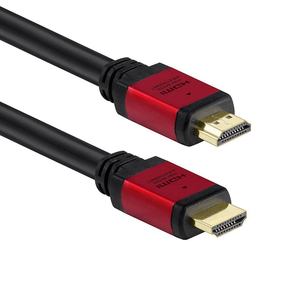 Million HDMI Male to HDMI Male Cable (6 Feet) Connector Gold Plated with Ethernet,1080p,4K,and Audio Return.Good for DVD,TV,Home Theater,Blu-ray
