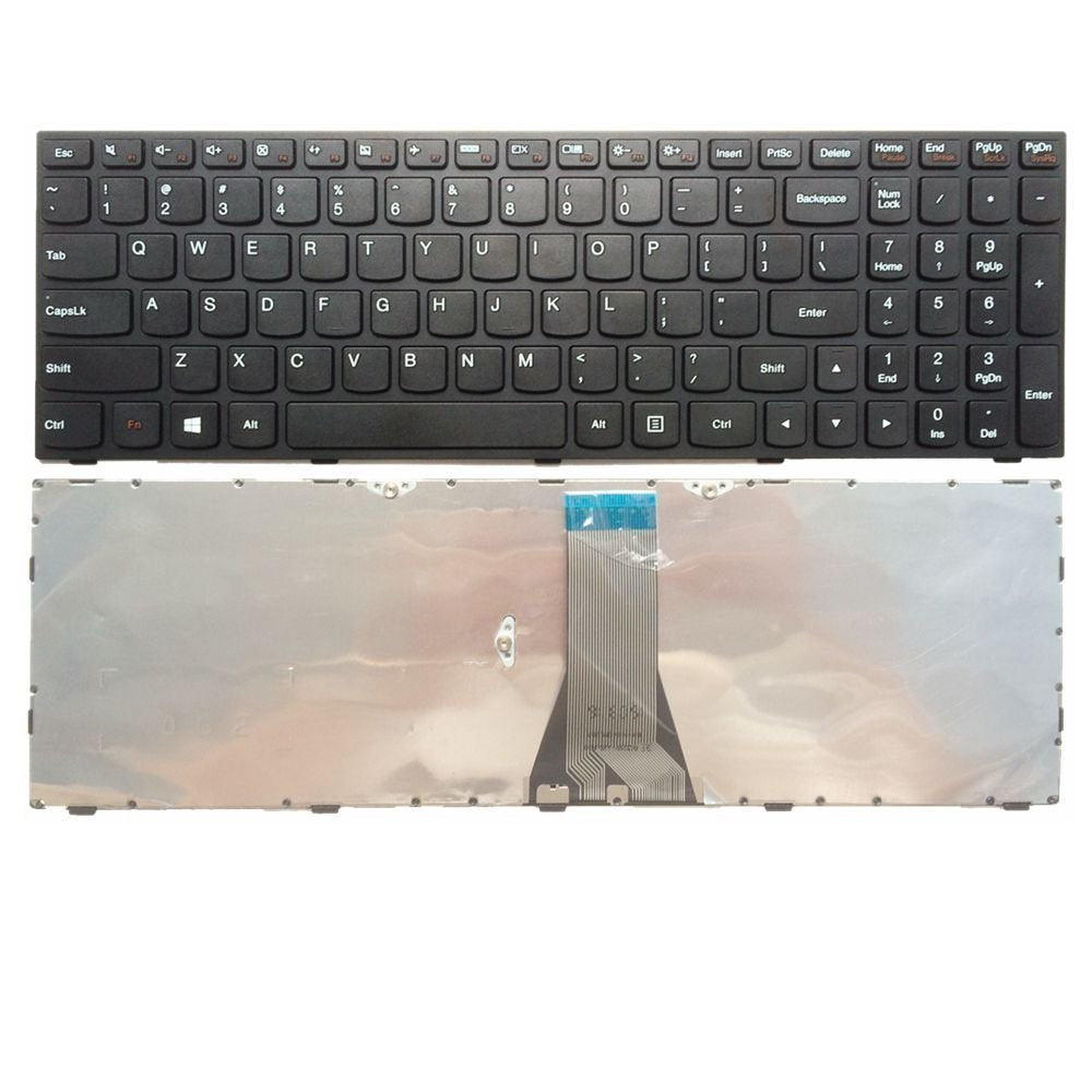 New US Layout Non-Backlit Laptop Keyboard Replacement for IBM Lenovo Fit P/N 25214755 V-136520US1-US 25-214755 V136520US1-US PK1314K3A00 PK130TH3A00
