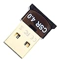 Deal4GO CSR 4.0 USB Bluetooth Adapter CSR8510 mini Bluetooth 4.0 Dongle Wireless Receiver for Windows 10/8/7/Vista/XP Supports Mouse Keyboard