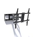 Aeons Heavy Duty Full Motion TV Wall Mount Bracket for Most 32-84 inch Flat Curved TVs with Swivel, Tilt, Extension, up to 132 lbs, Max VESA 600x400mm