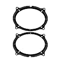 Metra 82-7402 Speaker Adapter for Nissan 2016-Up, Front 6x9 Inch, Black