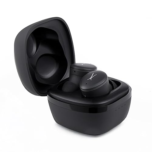 Altec Lansing - Nanobuds 3.0, Wireless Sport Earbuds with 6-Hour Battery, Waterproof IP44, Bluetooth with Charging Case, Noise Suppression Mic, Voice…