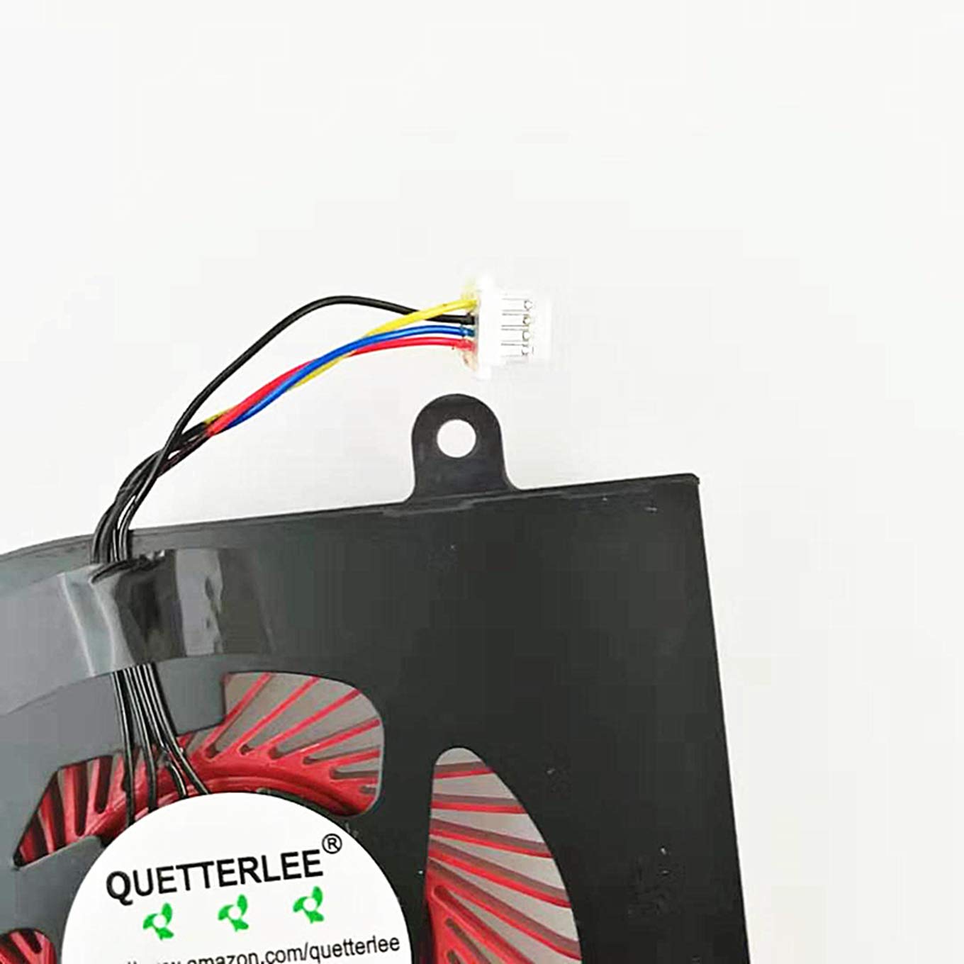 QUETTERLEE Replacement New Laptop CPU Cooling Fan for MSI GS63 GS63VR GS73 GS73VR GS62 GS72 MS-17B1 MS-17B2 MS-16K2 MS-16K3 MS-16K4 MS-16K5 Stealth