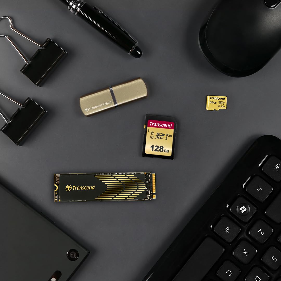 Transcend 32GB 500S(SD Card), UHS-I U1, V30, Class 10, High Endurance, for camorders and DSLR Cameras, MLC - TS32GSDC500S-E