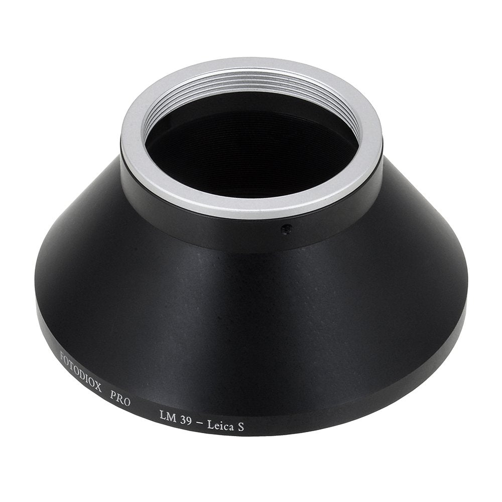 Fotodiox Pro Lens Mount Adapter - Leica Visoflex LM39 (L39) Lens to Leica S (LS) Mount Camera System (such as S2, S(006), S(007), S-E and more)