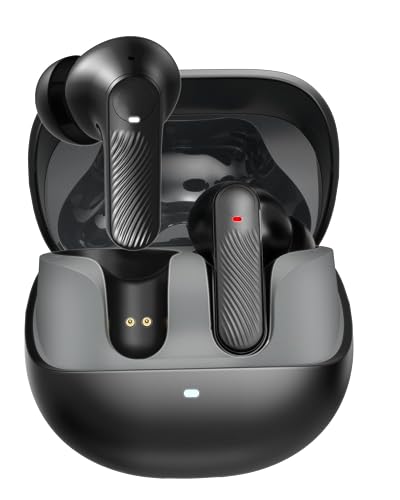 KVANCEGR Wireless Earbuds with Active Noise Cancelling,140-Hour Long Battery Life Bluetooth 5.4 Ear Buds,Multi-Device Pairing,Enhanced Clear Call,Deep