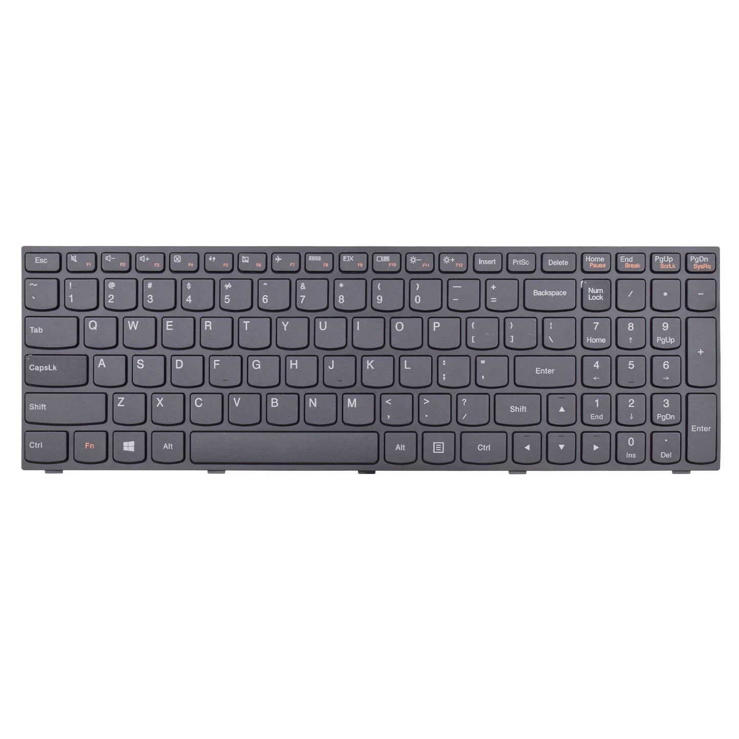 SUNMALL Laptop Keyboard Replacement with Frame Compatible with Lenovo LdeaPad Flex 2 15 B50 B50-30 B50-45 B50-70 B50-80 B51-80 G50 G50-30 G50-45