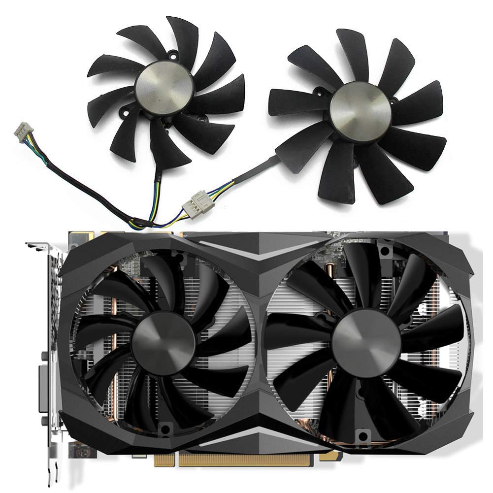 NNL 100MM GAA8S2H GAA8S2U GTX1070TI Mini 4PIN Cooler Fan for Zotac GeForce GTX 1080 GTX 1070 Ti Mini GTX 1060 AMP Edition Card Fan