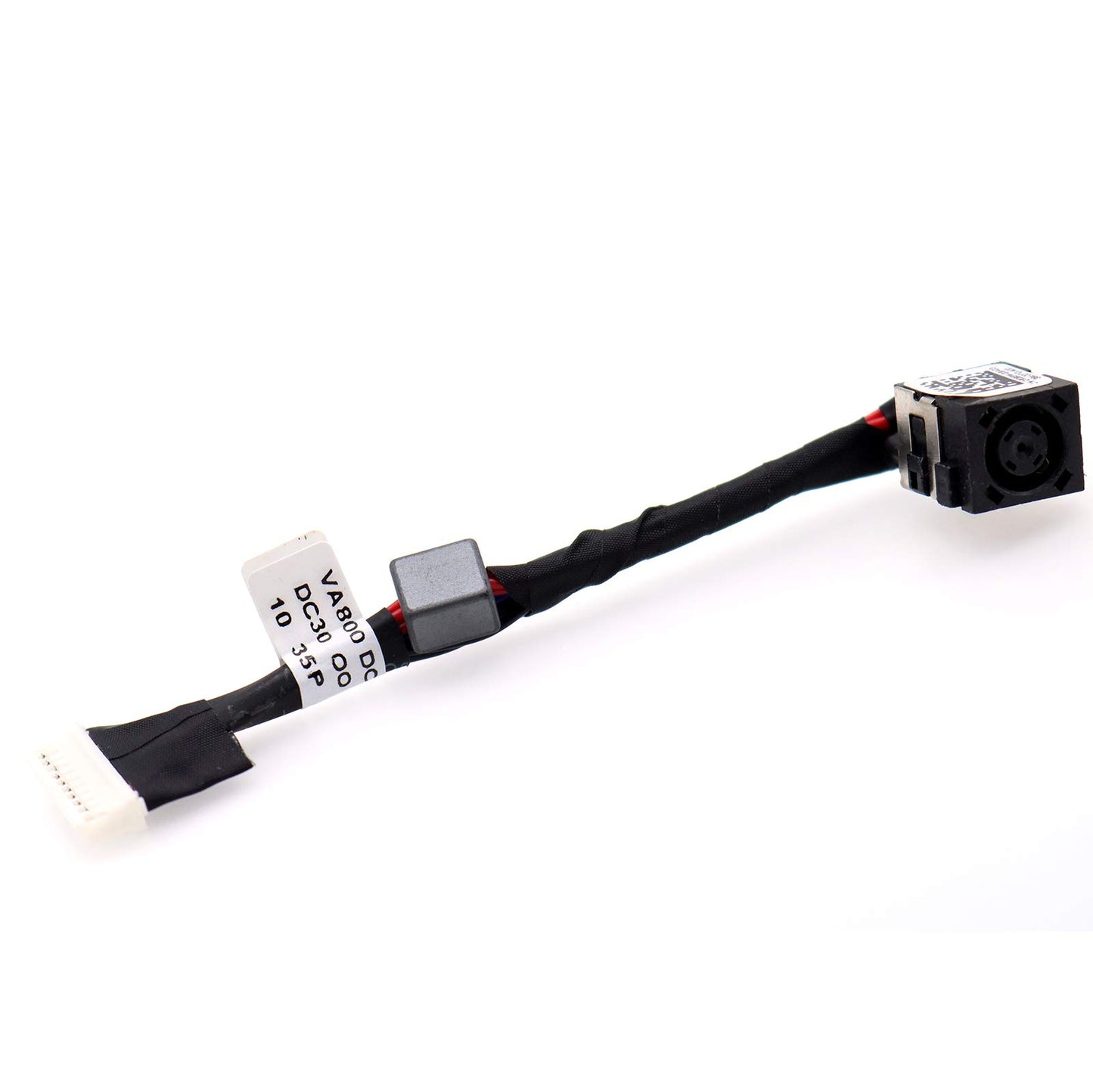 Deal4GO DC Power Jack Cable Harness Charging Port Replacement for Dell Alienware 17 R1 M17X R1 R5 VAS00 0R085W R085W DC30100M200
