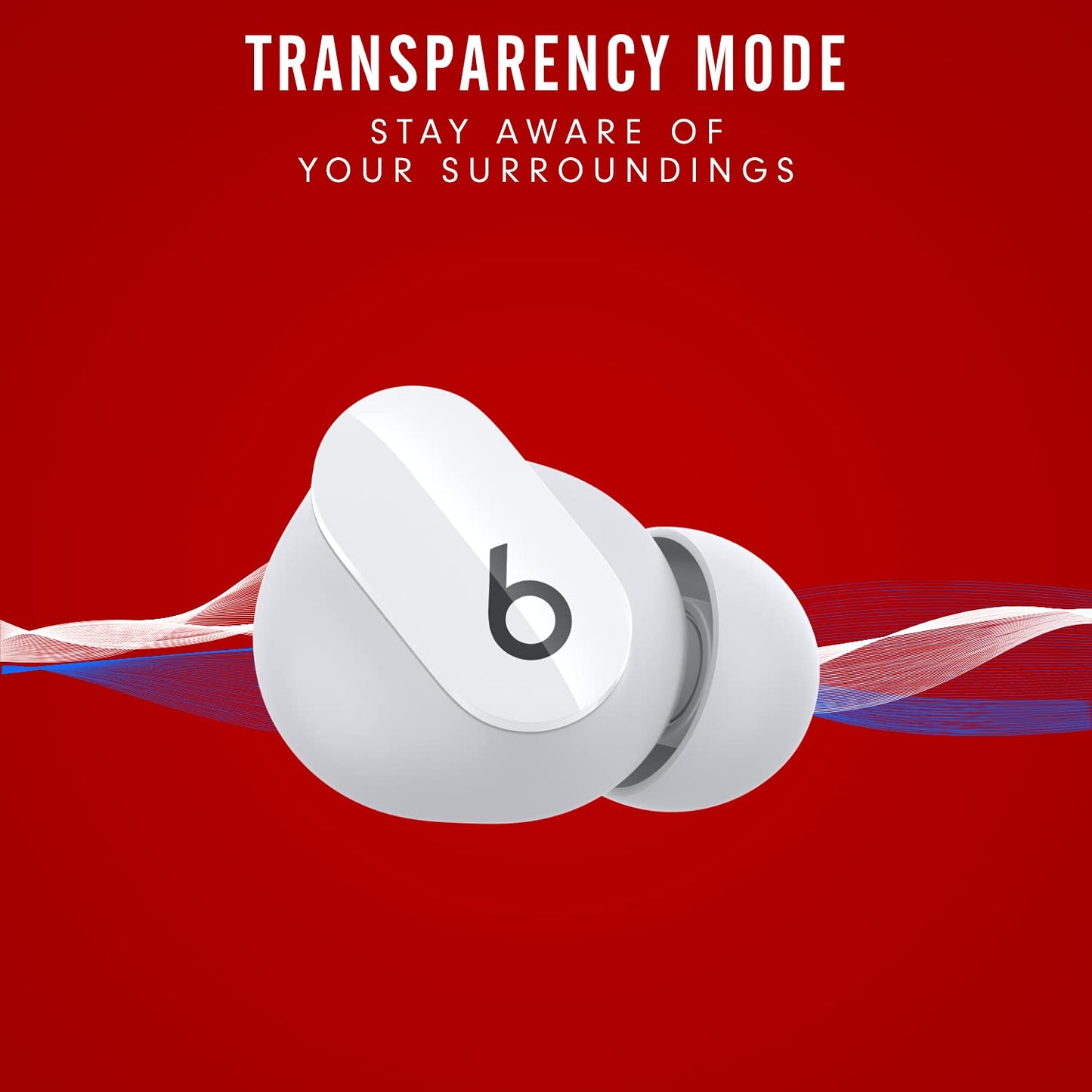 Beats Studio Buds - True Wireless Noise Cancelling Earbuds - Compatible with Apple & Android, Built-in Microphone, IPX4 Rating, Sweat Resistant