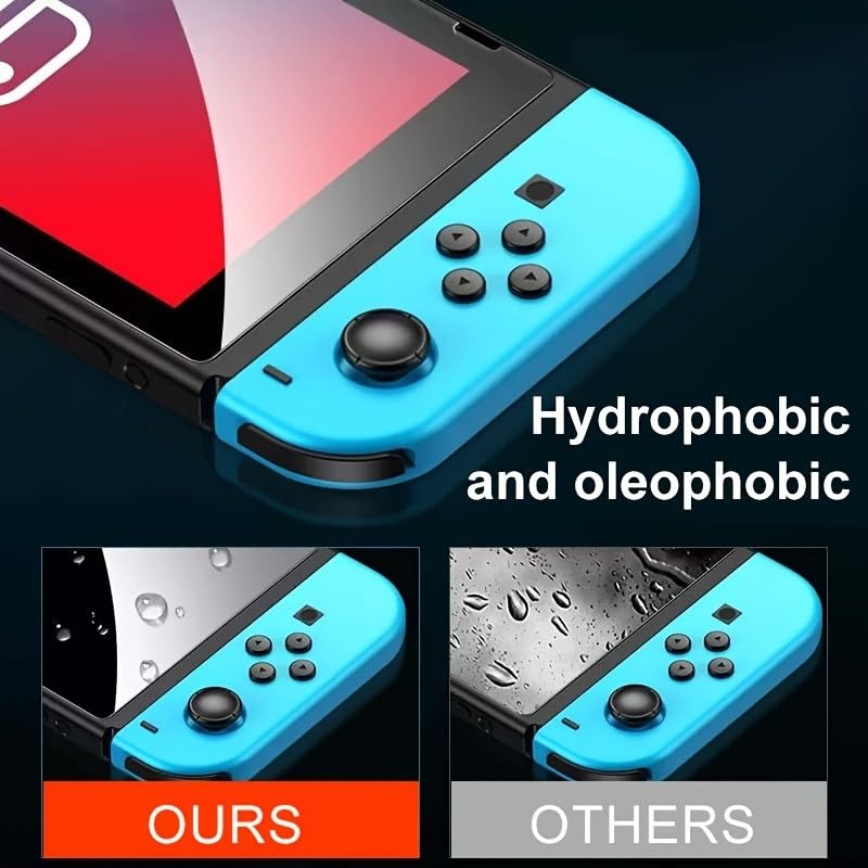 MOCADIA for Switch 2 Screen Protector - Shatterproof Tempered Glass with Auto-Dust Removal, Zero Bubbles Auto-Alignment, Anti-Scratch Glass Film