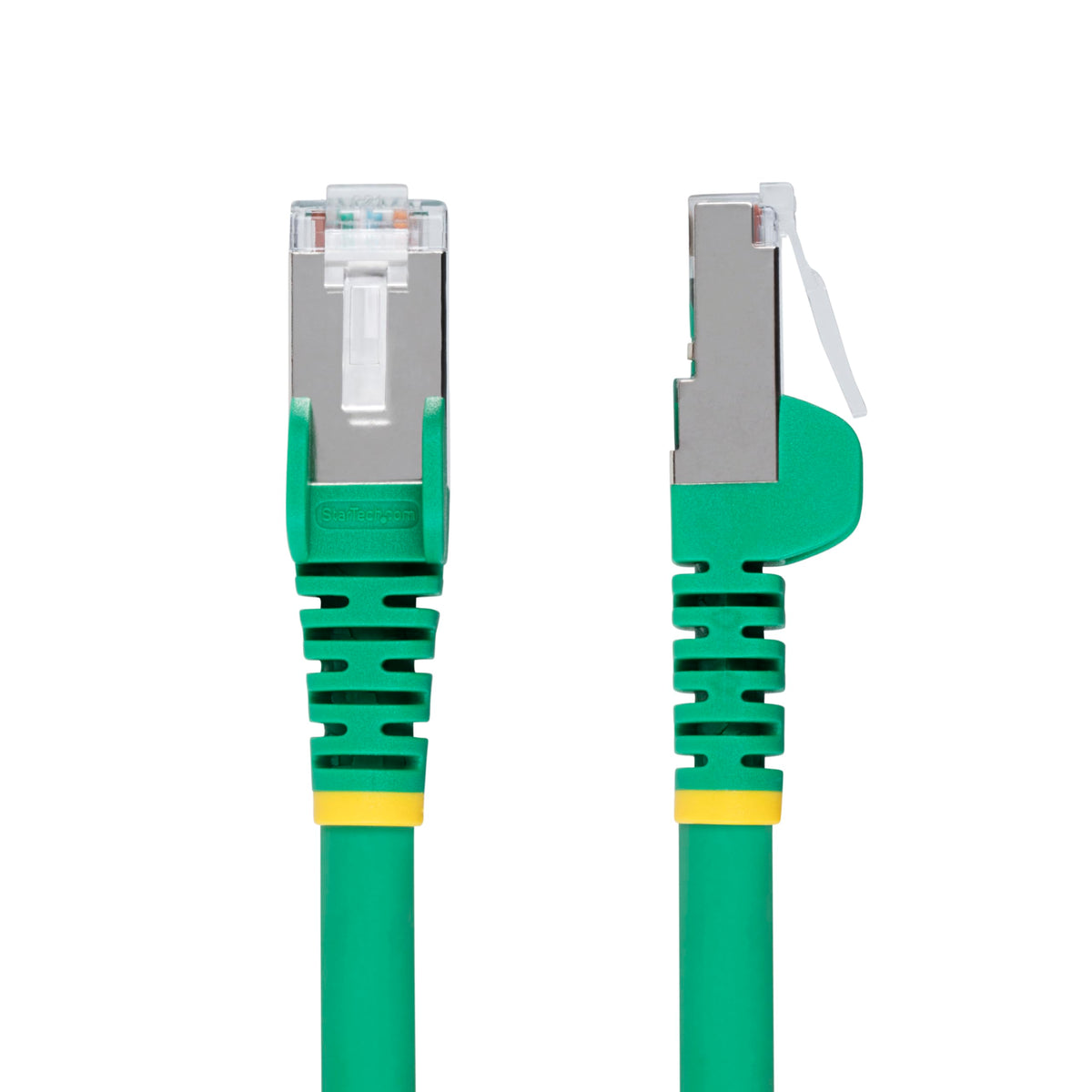 StarTech 25ft Cat6a Snagless Ethernet Cable, S/FTP, 100W PoE++, LSZH, Green