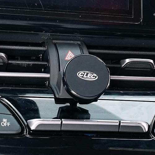BeHave Autos Magnetic Phone Holder Fit for Toyota CHR 2017 2018 2019 2020 2021 Air Vent Phone Mount Adjustable, Car Phone Cradle Fit for iPhone