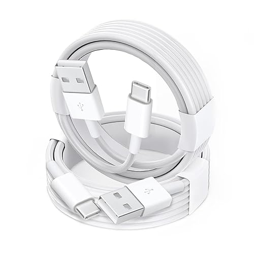 2 Pack USB-A to USB-C Car Carplay Cable for iPhone 17, 17 Air, 17 Pro, 17Pro Max, iPhone 16, 16 Plus, 16 Pro, 16 Pro Max, 16E, iPhone 15, iPad 10th