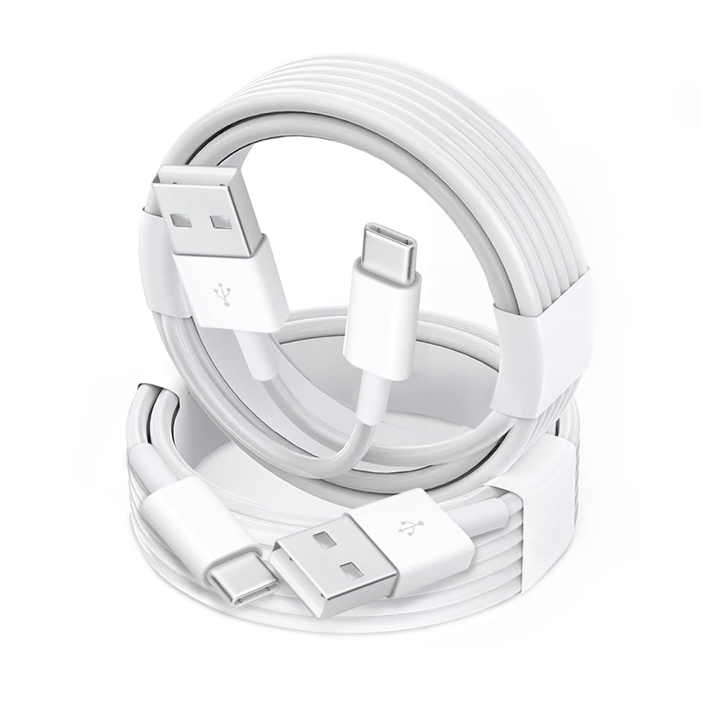 2 Pack USB-A to USB-C Car Carplay Cable for iPhone 17, 17 Air, 17 Pro, 17Pro Max, iPhone 16, 16 Plus, 16 Pro, 16 Pro Max, 16E, iPhone 15, iPad 10th