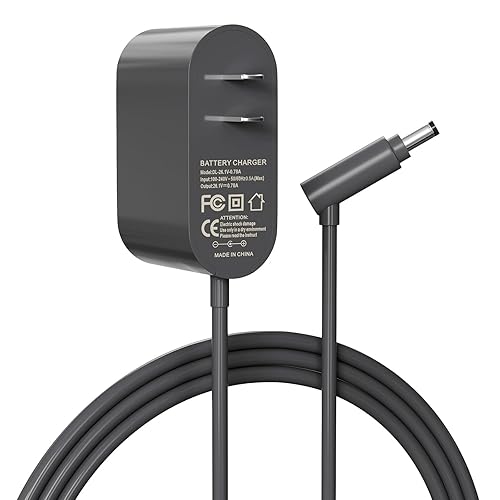26.1V Cordless Vacuum Cleaner Charger Compatible with Dyson V8 V7 V6 SV04 SV03 SV05 SV06 SV07 SV09 SV10 SV11 DC59 DC58 DC61 Animal Motorhead Absolute…