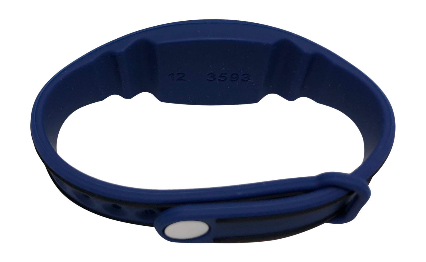 5 - 26 Bit H10301 125 KHz Proximity Wristbands Blue Adjustable AuthorizID Wiegand Waterproof Compatible w/ 1386 1326 7610 1586 1391 1346. Works