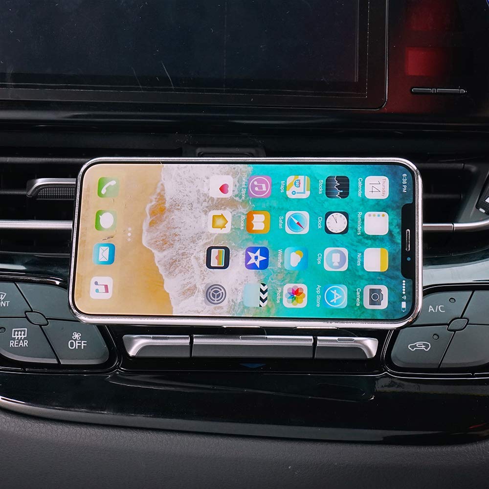 BeHave Autos Magnetic Phone Holder Fit for Toyota CHR 2017 2018 2019 2020 2021 Air Vent Phone Mount Adjustable, Car Phone Cradle Fit for iPhone
