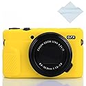 G7X / G7X Mark II Camera Silicone Case, Ultra Thin Lightweight Rubber Soft Silicone Case Bag Cover for Canon PowerShot G7X / G7X Mark II