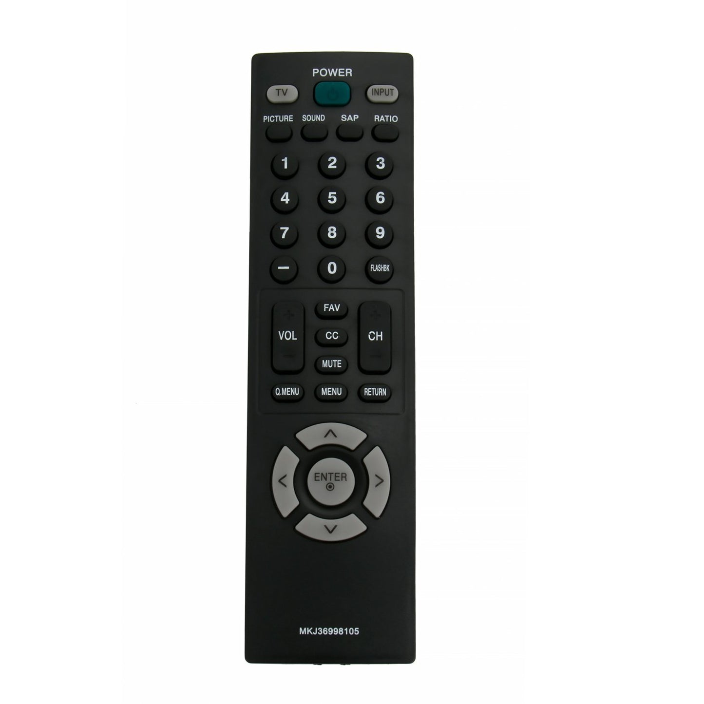 MKJ36998105 Replace Remote Control Applicable for LG TV 19LF10 19LF10C 19LF10CUA 19LF10C-UA 19LF10UA 19LF10-UA 19LG30 19LG30UA 19LG30-UA 19LG31 22LF10