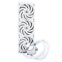 Thermalright Frozen Edge 360 White CPU Water Cooler with PWM Fans, Pump Speed is 3300RPM,S-FDB Bearing, for AMD AM4/AM5,Intel