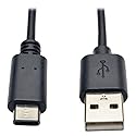 Tripp Lite USB-A to USB-C Cable, USB 2.0 Hi-Speed Cord, Up to 480 Mbps Data Transfer, Backwards Compatible, Male-to-Male, 6 Feet / 1.8 Meters