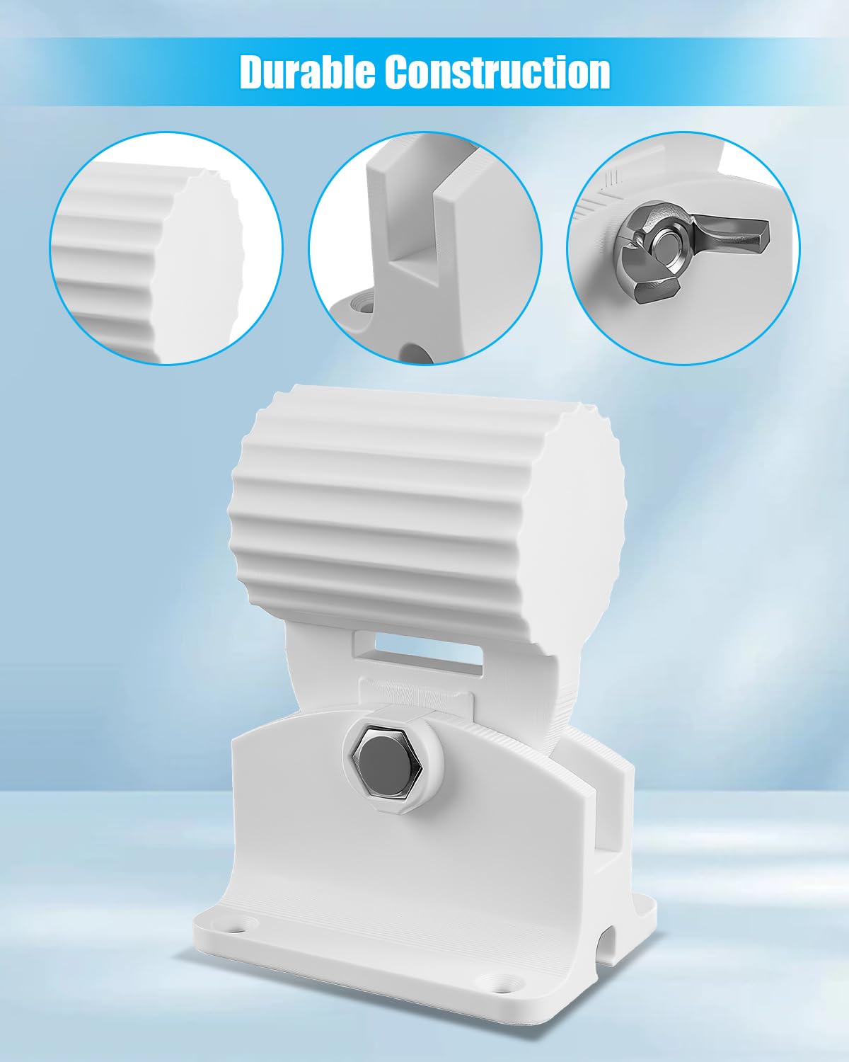 Universal Wall Mount Bracket Fit for Ubiquiti NanoStation NS-5AC Loco5AC NSM5 LocoM5 NSM2 LocoM2 LTU Lite - Adjustable Outdoor Wireless Bridge Mount