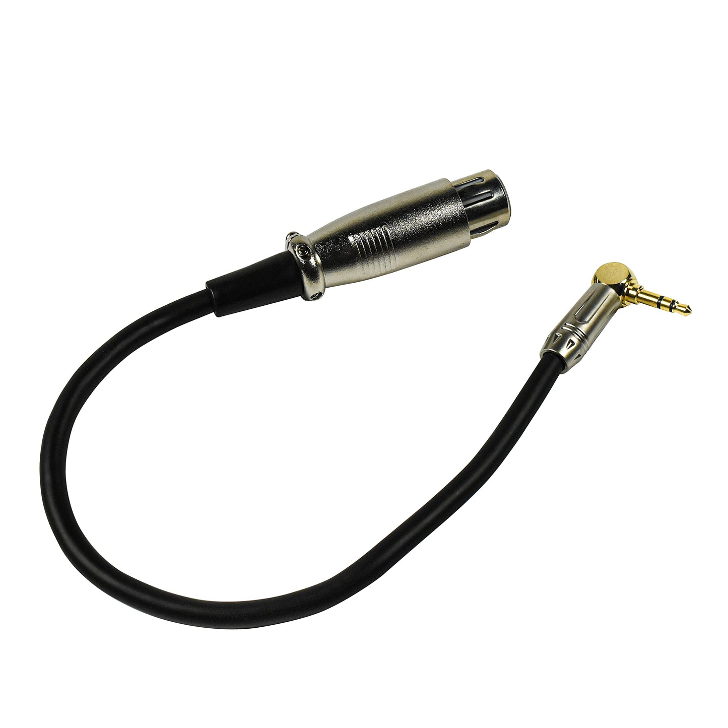 HQRP 3.5mm to XLR Female 3-pin Cable Cord Compatible with Canon EOS Rebel T2i, EOS 5D Mark II, EOS 5D Mark III, EOS 60D, EOS 6D, EOS 7D Digital