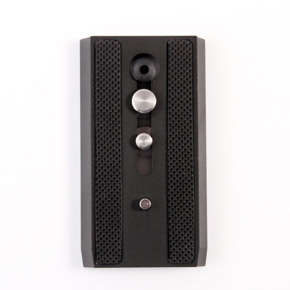 501PL Sliding Dovetail Quick Release Plate with 1/4"-20 & 3/8"-16 Mounting Screw for Manfrotto 503HDV 701HDV MH055M0-Q5 for 501, 503 & NG Tripod