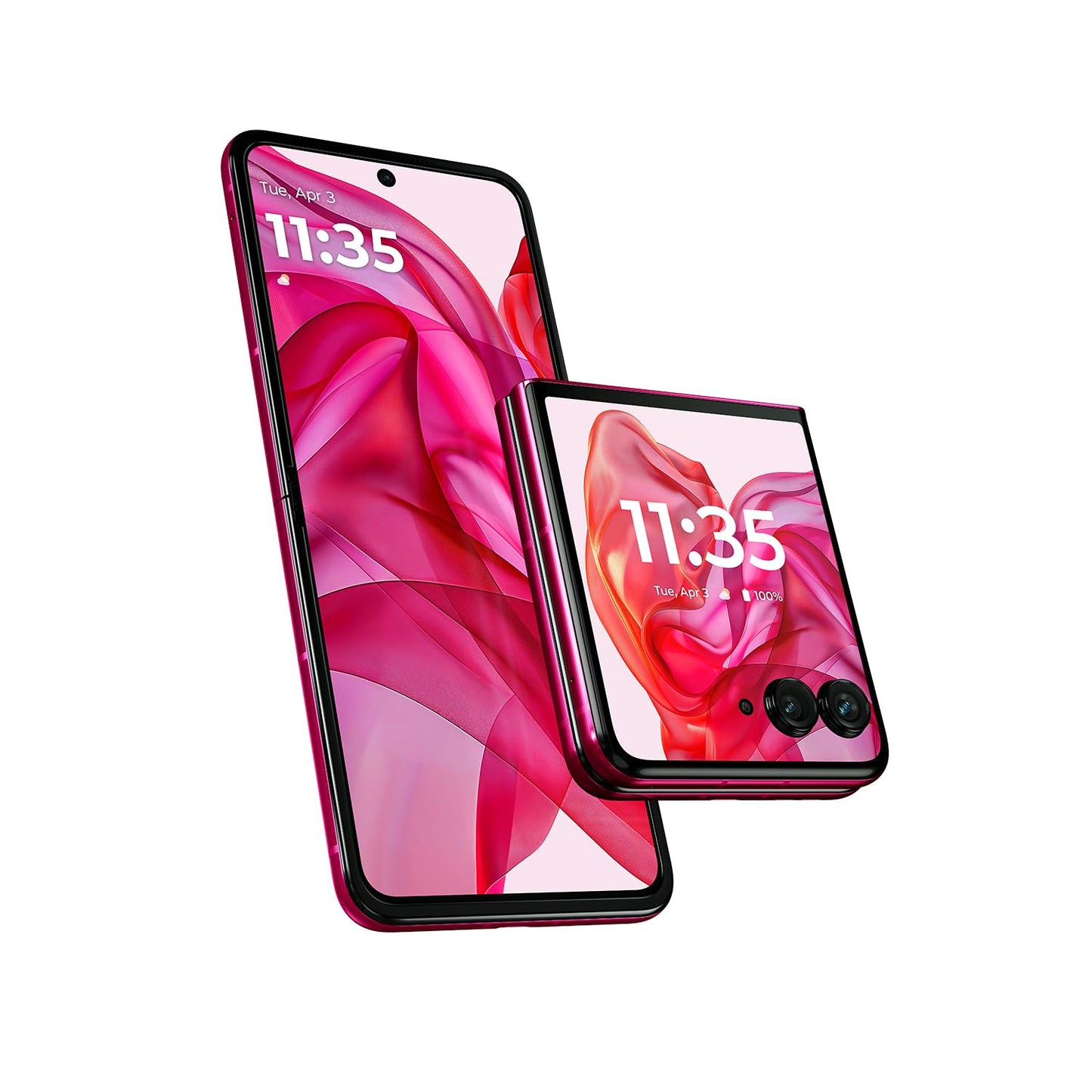 Motorola razr+ | 2024 | Unlocked | Made for US 12/256 | 50MP Camera | Hot Pink