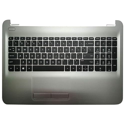 Laptop Replacement Keyboard Fit HP Pavilion TPN-C125 TPN-C126 15-AC 15-AF 15-AY 15-BA 250 G4 255 G4 256 G4 US Layout with C Shell