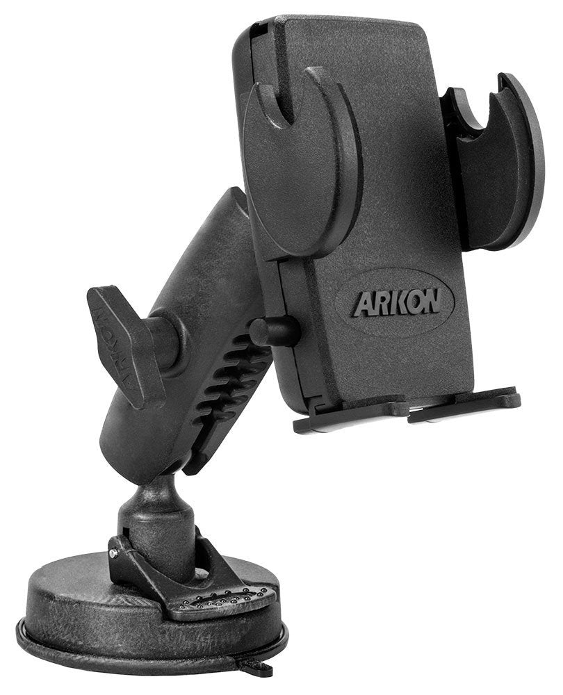 Arkon Windshield Suction Phone Mount for iPhone X 8 7 6S Plus iPhone 8 7 6S Galaxy S7 S6 Note 8 5 Retail Black