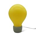 Goofballs 16.5-Inch Lightbulb Novelty Light - LED Lighted Novelty Blow Mold Lamp - Fun, Quirky Decoration for Kitchen or Party Display