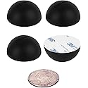 Hudson Hi-Fi Speaker Isolation Feet (4-Pack, 1") - Adhesive Silicone Anti-Vibration Pads for Speakers, Turntables, Subwoofers & Amplifiers, Supports