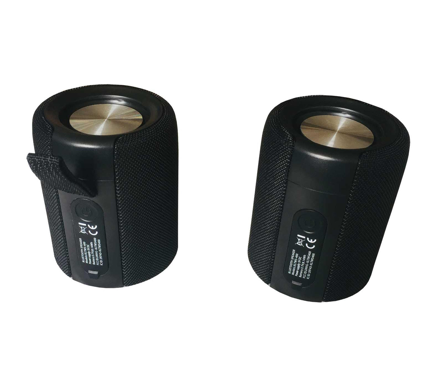 Magnetic Bluetooth Speaker - Portable Stereo Sound with FM Radio, TF Player, 360° Surround Sound, and IPX5 Waterproof Design,Over 15Hrs Playtime