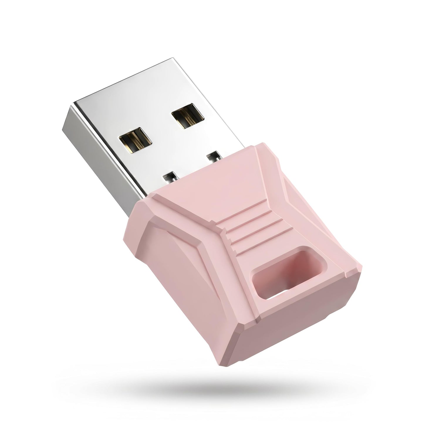 Molltto Pink USB Bluetooth Adapter for PC, Bluetooth 5.3 USB Dongle
