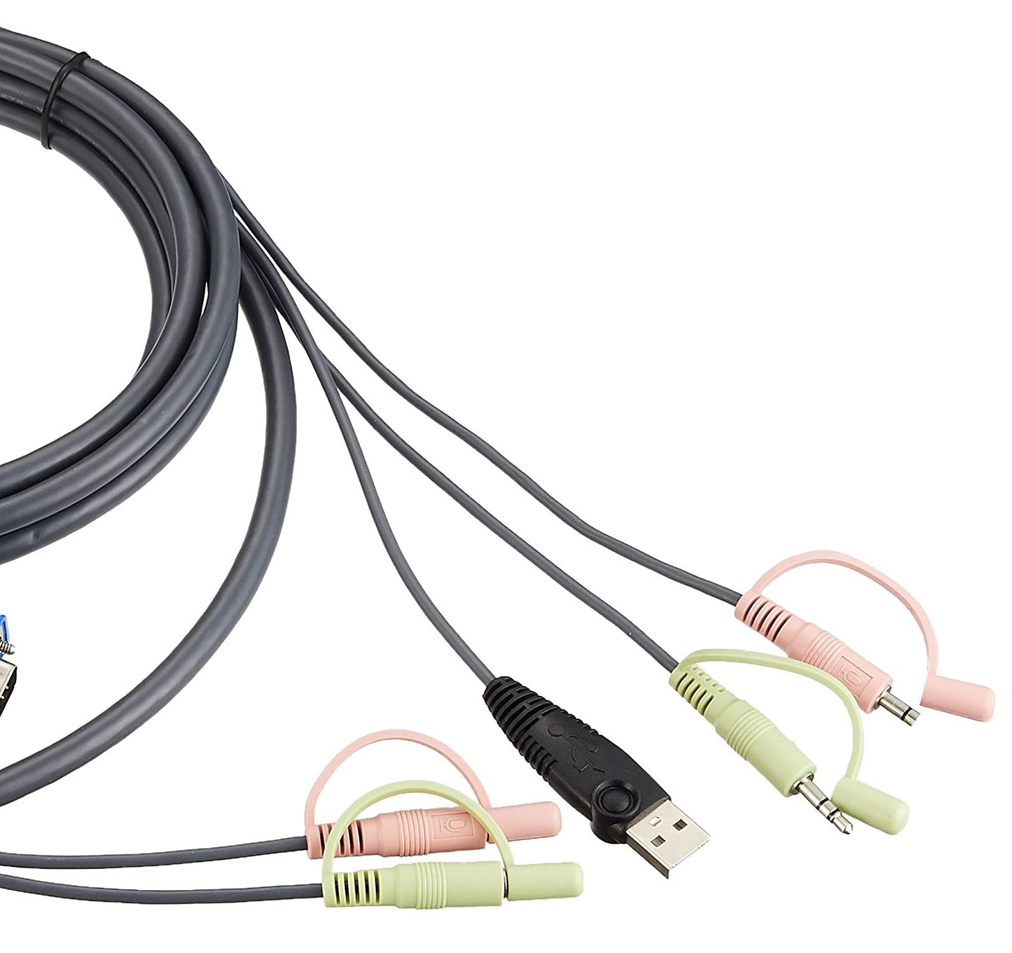 ATEN 2L-5303U 3M USB KVM Cable with 3 in 1 SPHD and Audio